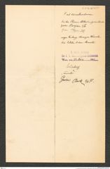 k.k. naturhistorisches Hofmuseum, Intendanzakten 1885-1896 (Hauer), Aktenzahl Z.216.a/1890, Seite 2